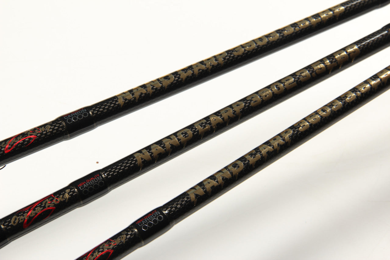 CARP fishing rod made of carbon fiber, ideal for high-performance with fishing FUJI guides in LAKE