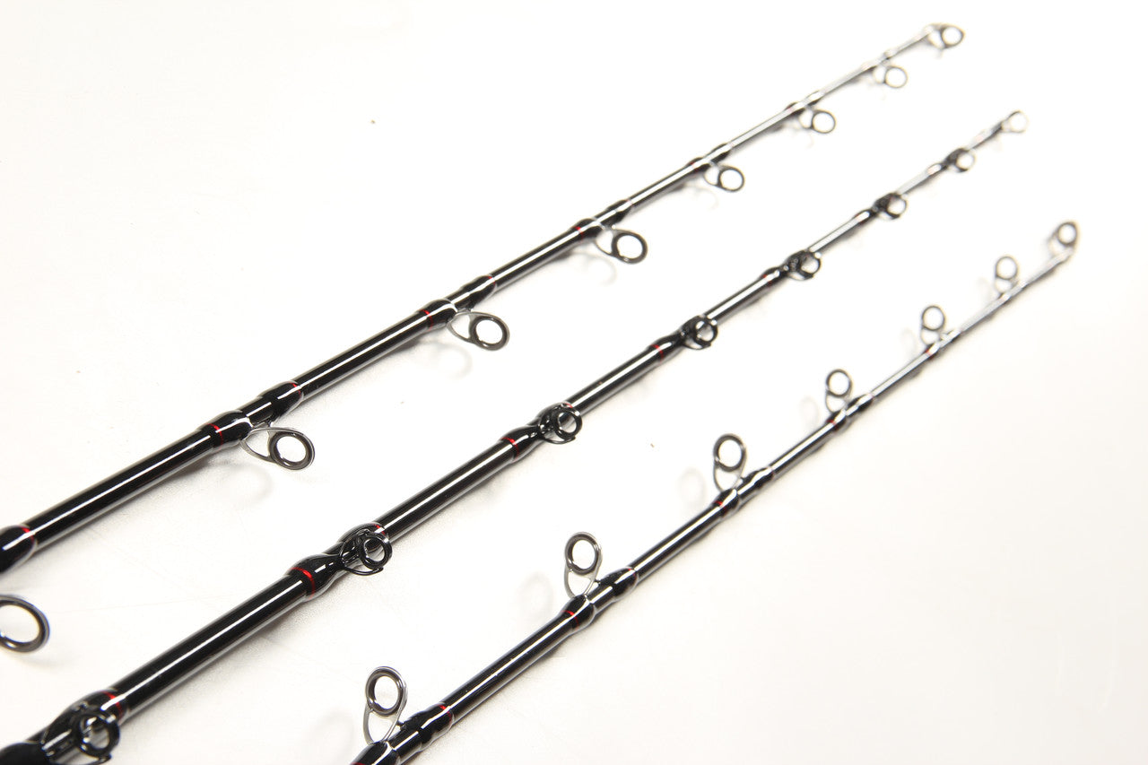 Custom spinning rod made of carbon fiber, ideal for high-performance fishing, manufactured in Weihai, China