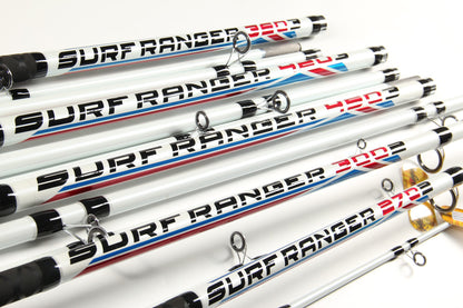 SURF  fishing rod made of carbon fiber, ideal for high-performance with fishing FUJI guides in BEACH