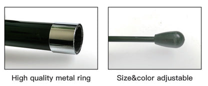 Beach flag feather&blade shape double usage