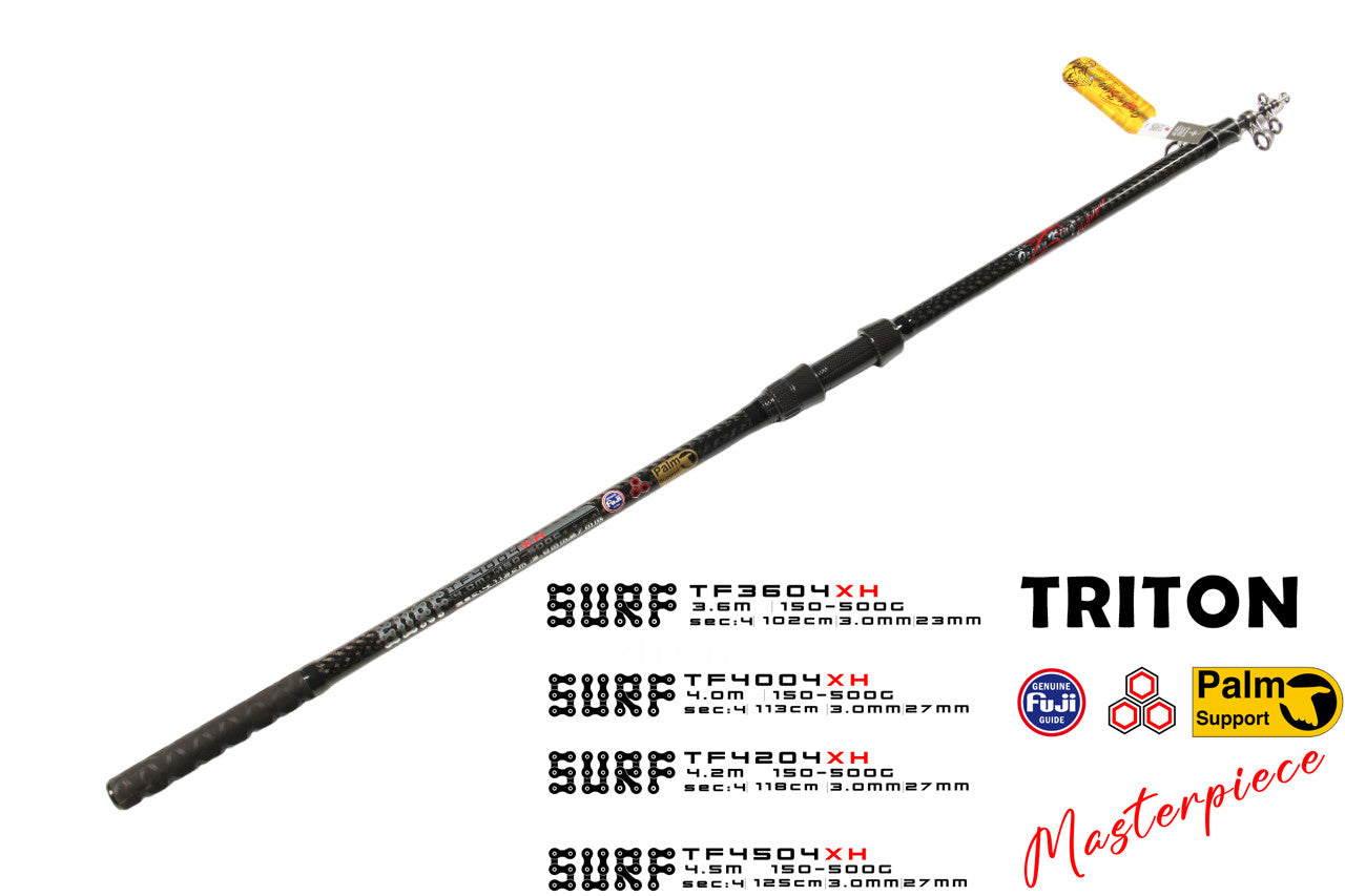 Surf rod made of carbon fiber, ideal for high-performance with fishing FUJI guides in beach